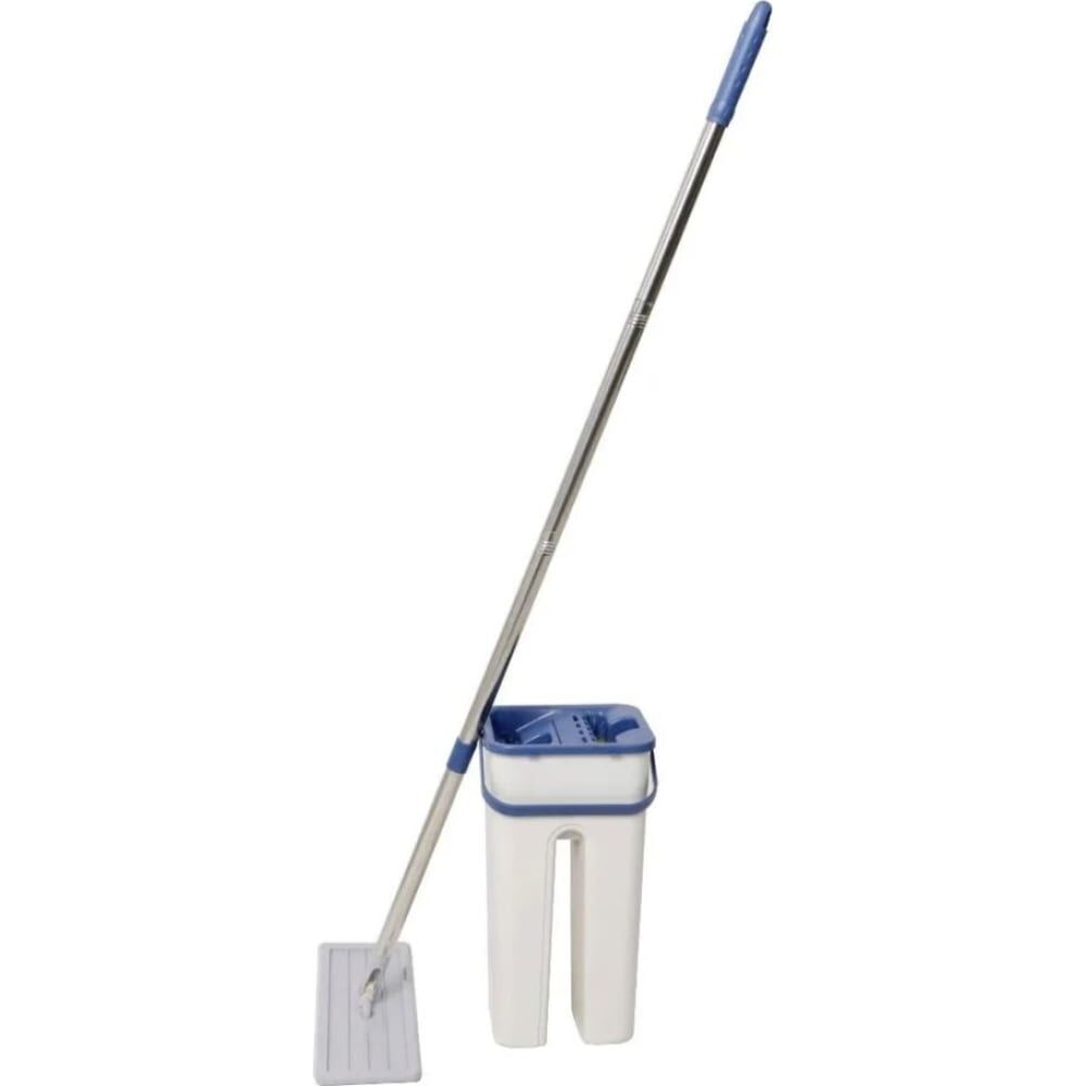 Швабра и ведро Ridberg hand-free scrape mop (малая синяя) 1210627
