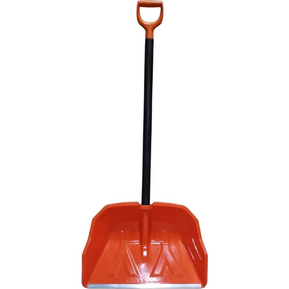 Морозостойкая лопата-скрепер LWI Флагман XXL оранжевая, 610x390мм LWI-Л36
