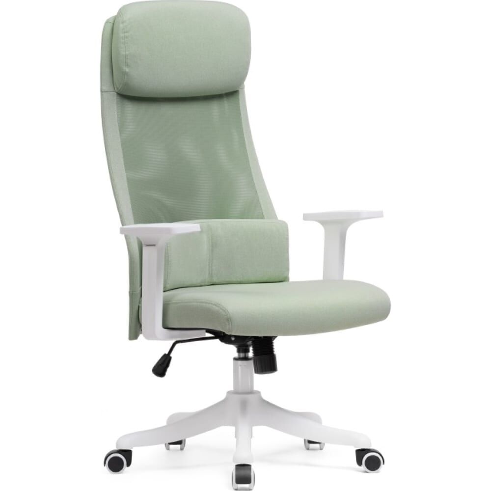 Компьютерное кресло Woodville salta light green/white 15396