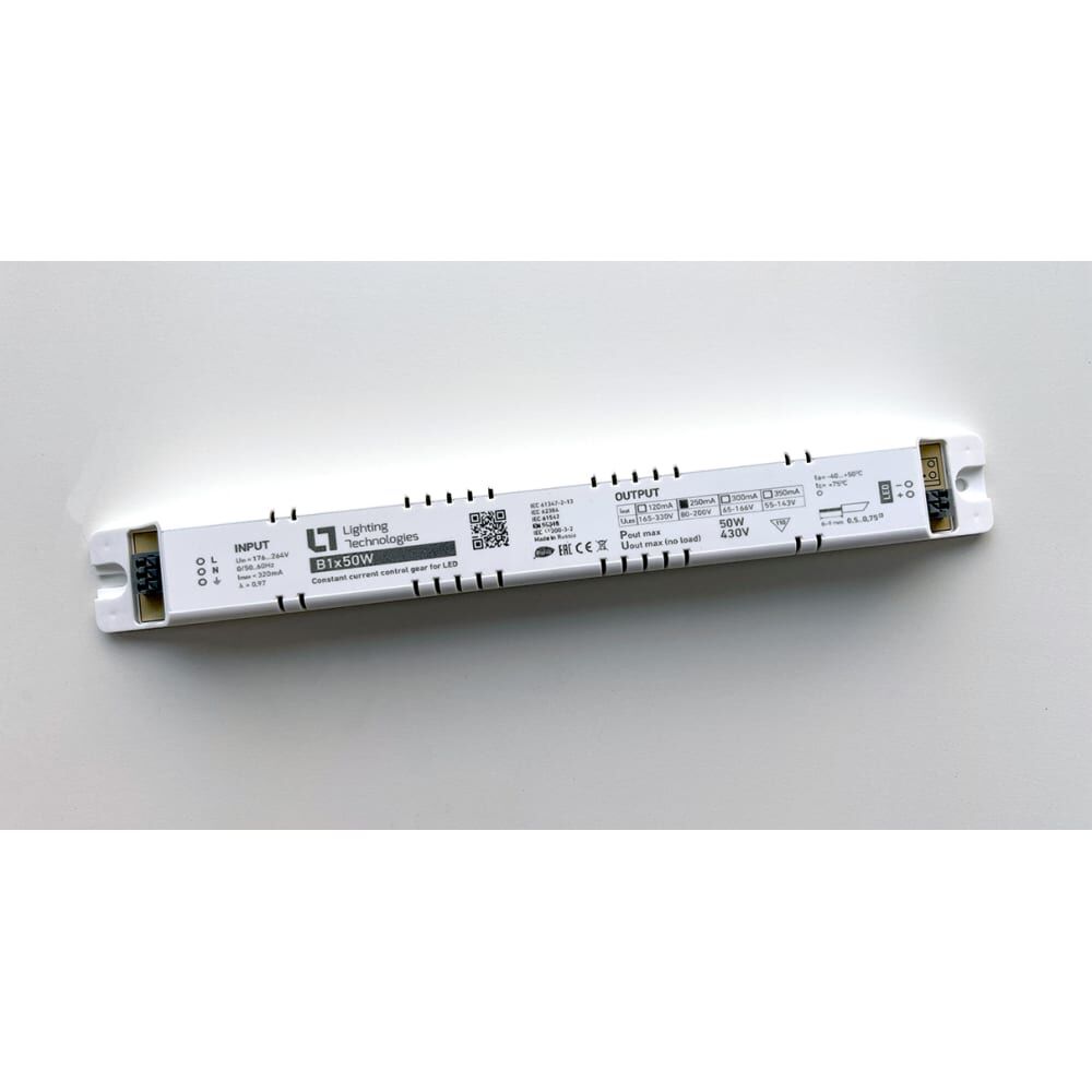 Cветодиодный драйвер Световые технологии B1x50W 0.25A LED 50Вт-250мА 2002002560