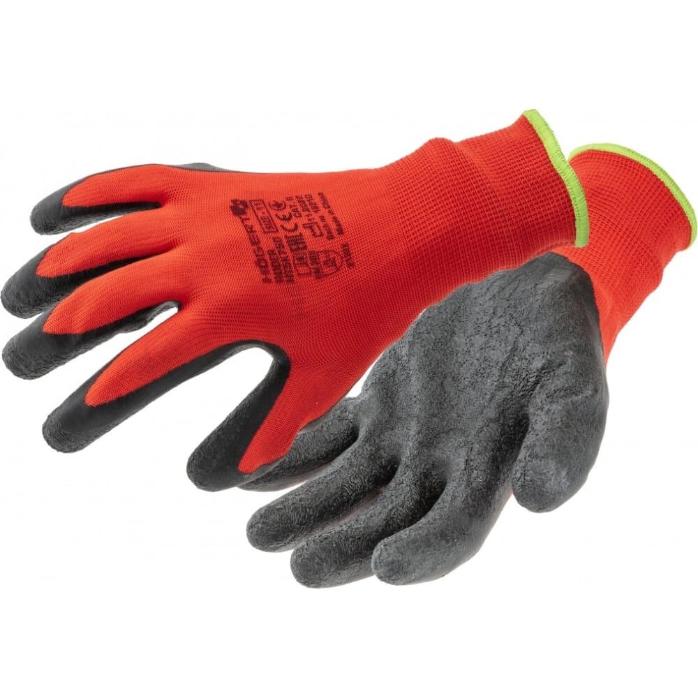 Рабочие перчатки HOEGERT TECHNIK с вспененным латексом, 9 размер, 12 пар HT5K751-9