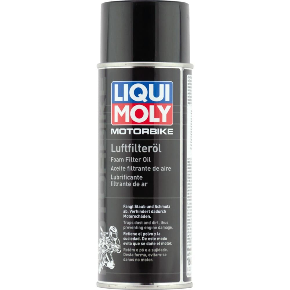 Масло-спрей для пропитки воздушных фильтров LIQUI MOLY Motorbike Luft Filter Oil 0.4 л 1604