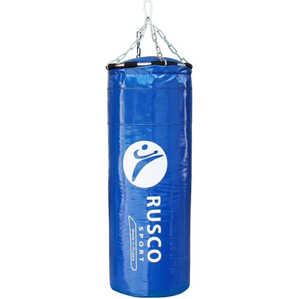 Боксерский мешок Ruscosport 30 кг (+/- 5 кг), 105x35 см, синий 4680062715478