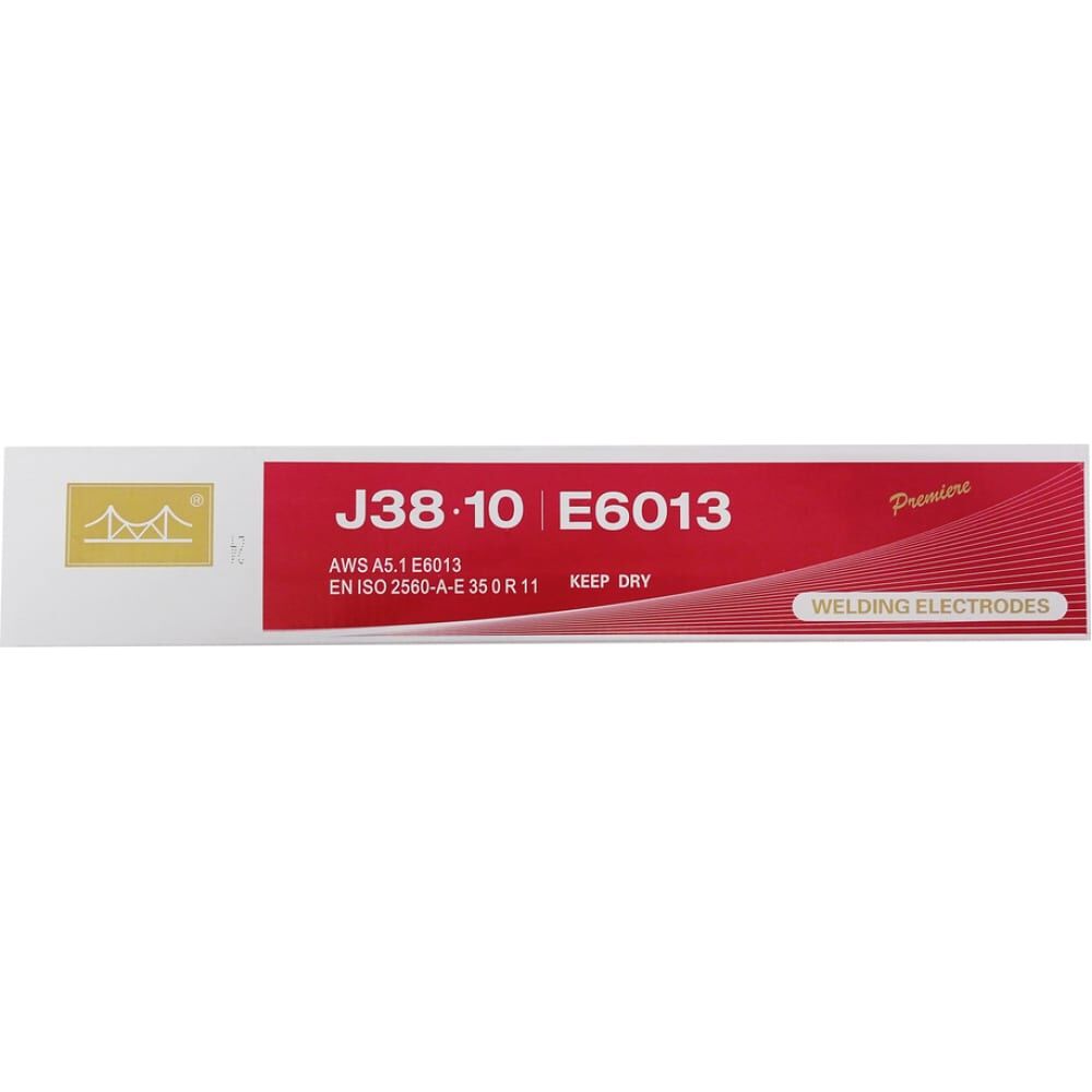 Электрод рутиловый J38.10/E6013 4 мм, 5 кг, аналог OK 46.00 GOLDEN BRIDGE 210