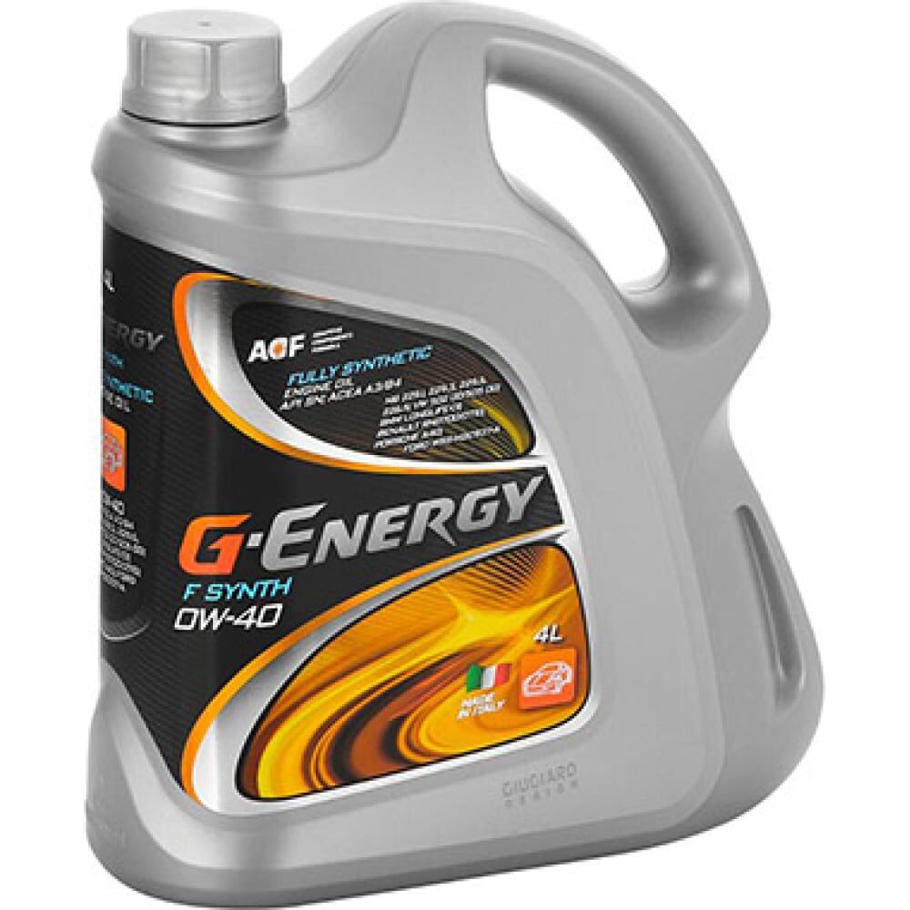 Моторное масло G-ENERGY f synth 0w-40, 4 л 2531401269