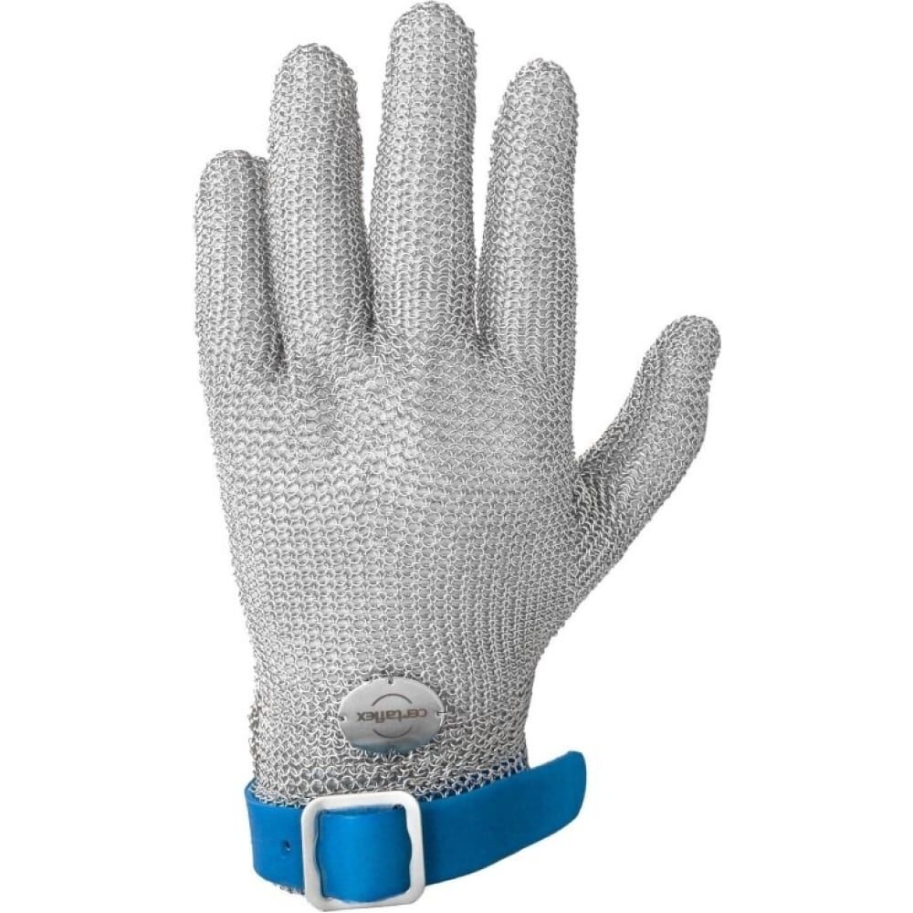 Кольчужная перчатка с ремешком TPU Certaflex Prima р.L CP0005009L