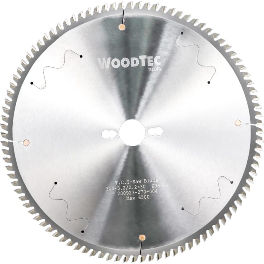 Пила дисковая, 320x65x4,4/3,2x72, трапеция для пильных центров Woodtec ИН 337401
