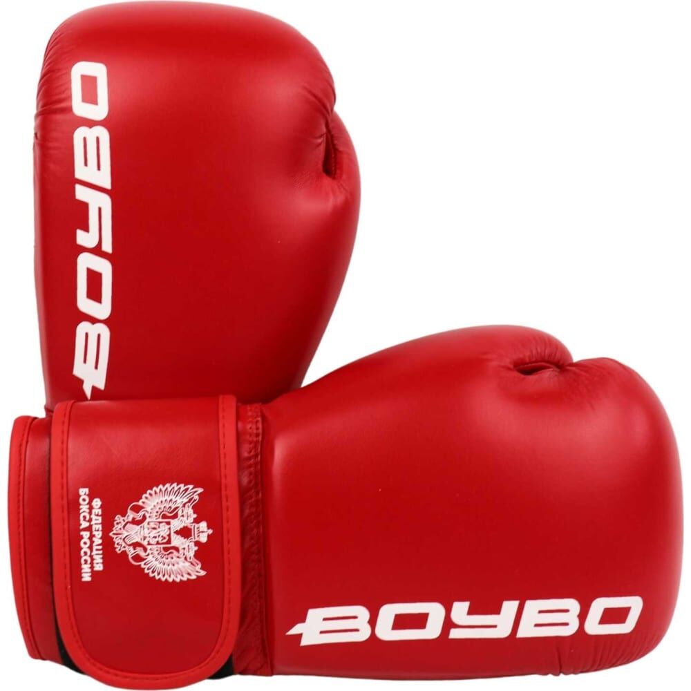 Боксерские перчатки Boybo titan, ib-23, одобрены фбр, красные 4670144322793