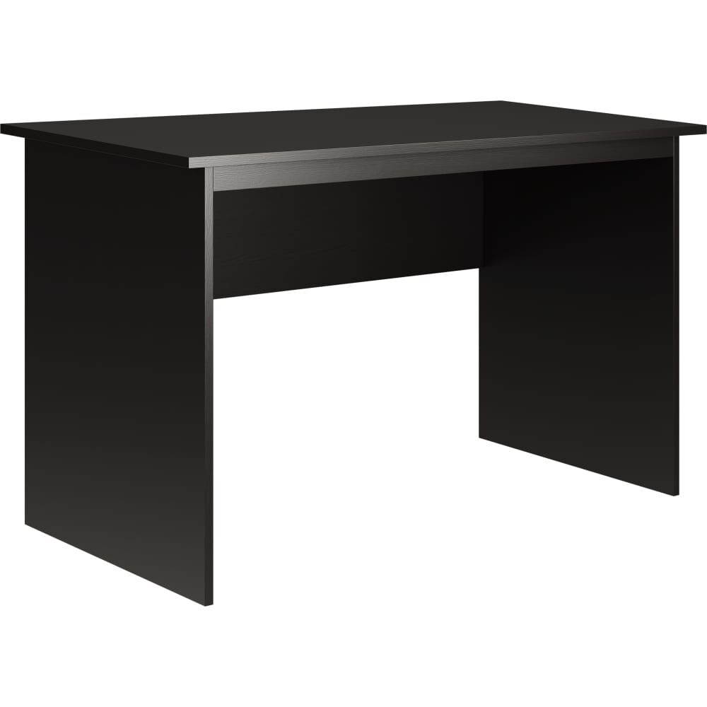 Письменный стол Шведский Стандарт КАСТОР 120x65x75 см, черный, дуб венге 2.03.06.020.5
