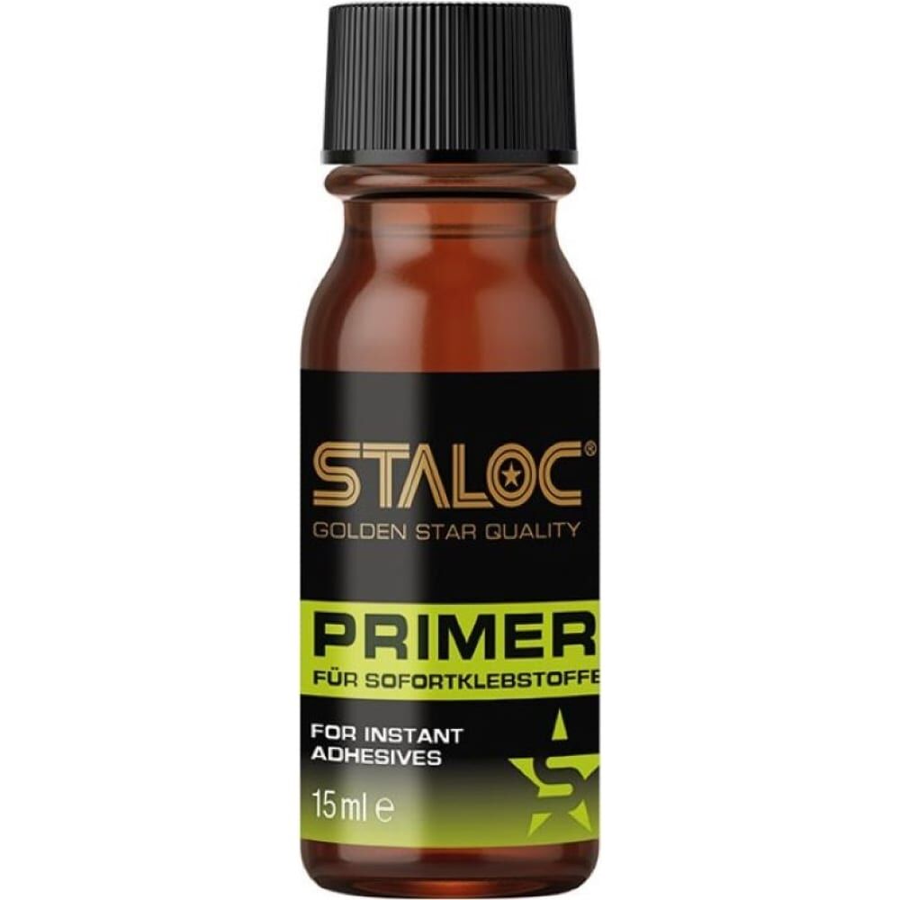 Праймер для цианоакрилатных клеев STALOC primer for instant bonders 15 мл 104409043
