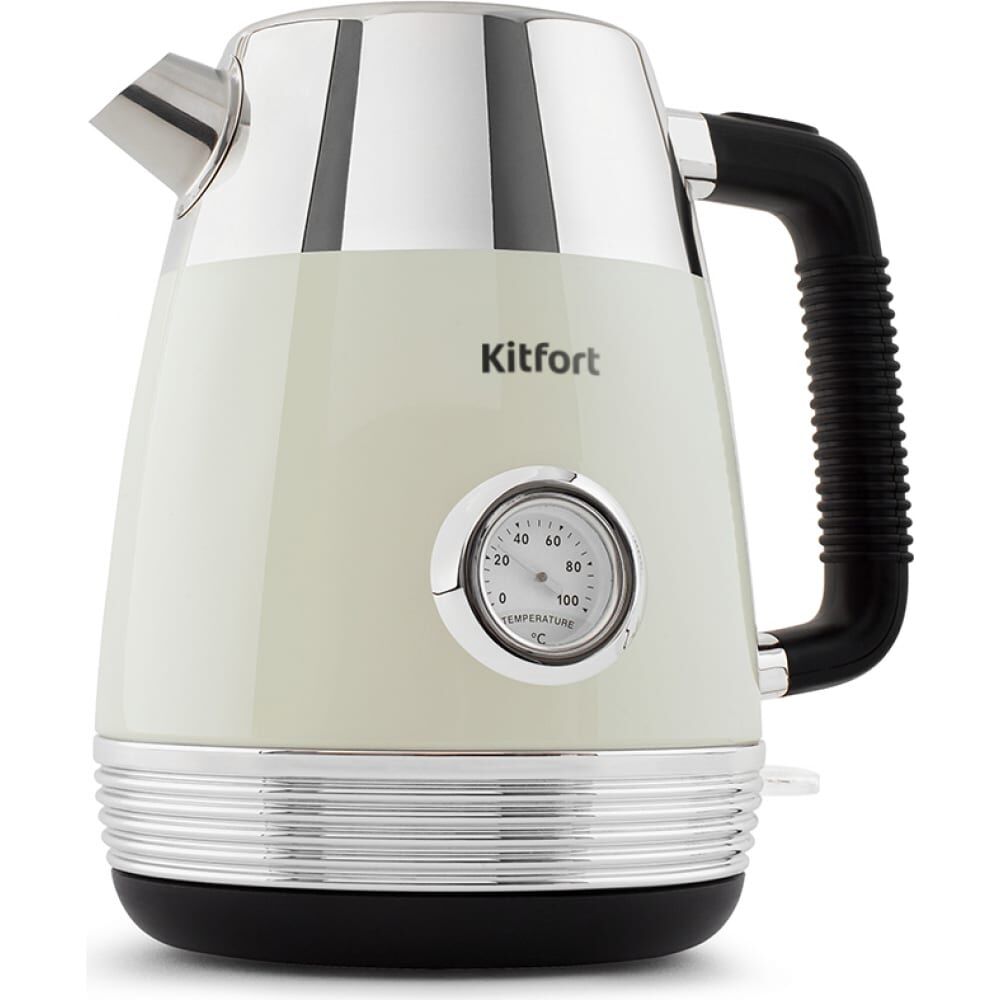 Чайник KITFORT мощность 1800-2150 вт емкость 1,7 л длина шнура 0,7 м бежевый КТ-633-3