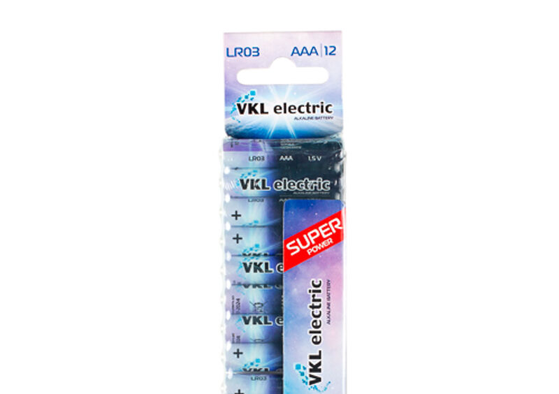 Батарейка LR 03/ AAA VKL electric Alkaline BL*12