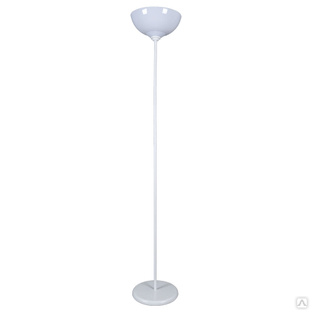 Напольный светильник 1056-1-белый + белый абажур (1шт) 