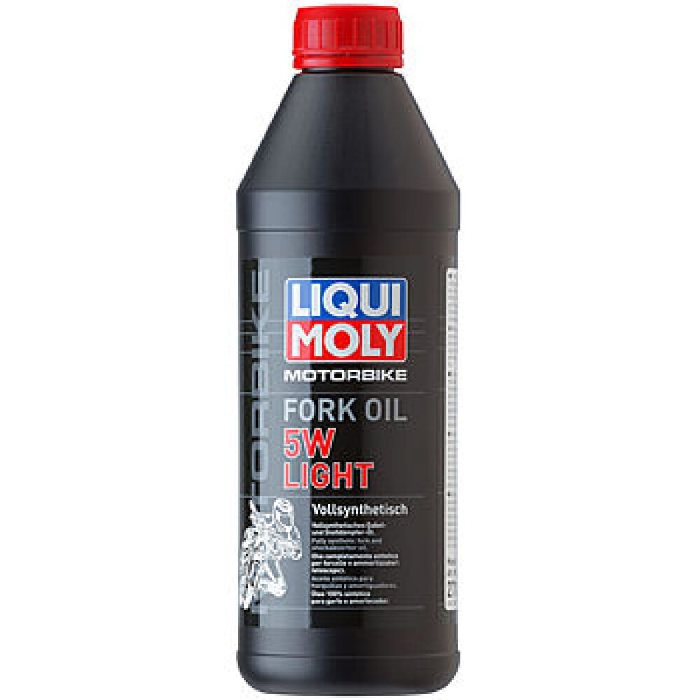 Синтетическое масло для вилок и амортизаторов LIQUI MOLY Motorbike Fork Oil Light 5W