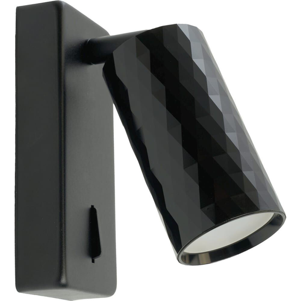 Настенный светильник-спот FERON ml1880 prism 35w, 230v, gu10, черный