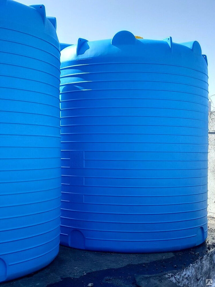 Бочки 20 м3 -20000 литров пластиковые для пожарного запаса воды 29