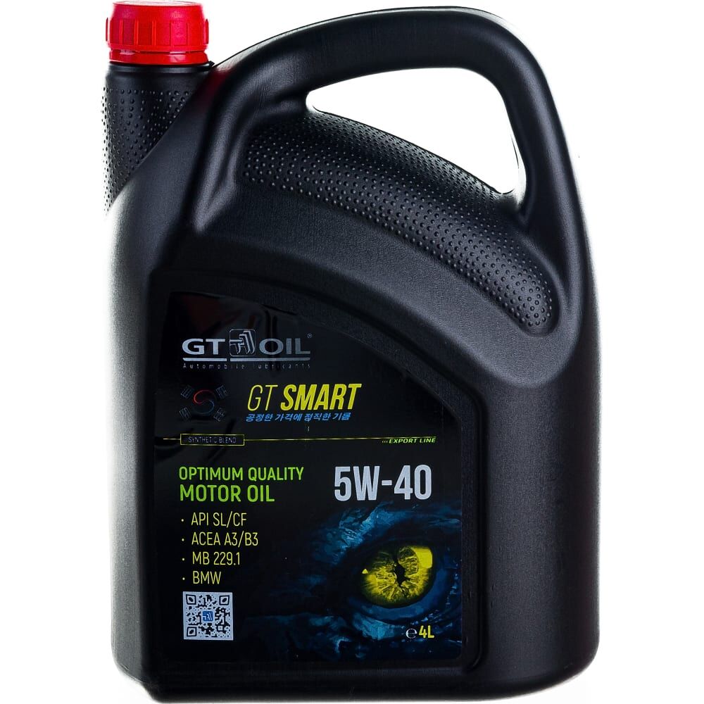 Моторное масло GT OIL Smart SAE 5W-40 API SL/CF