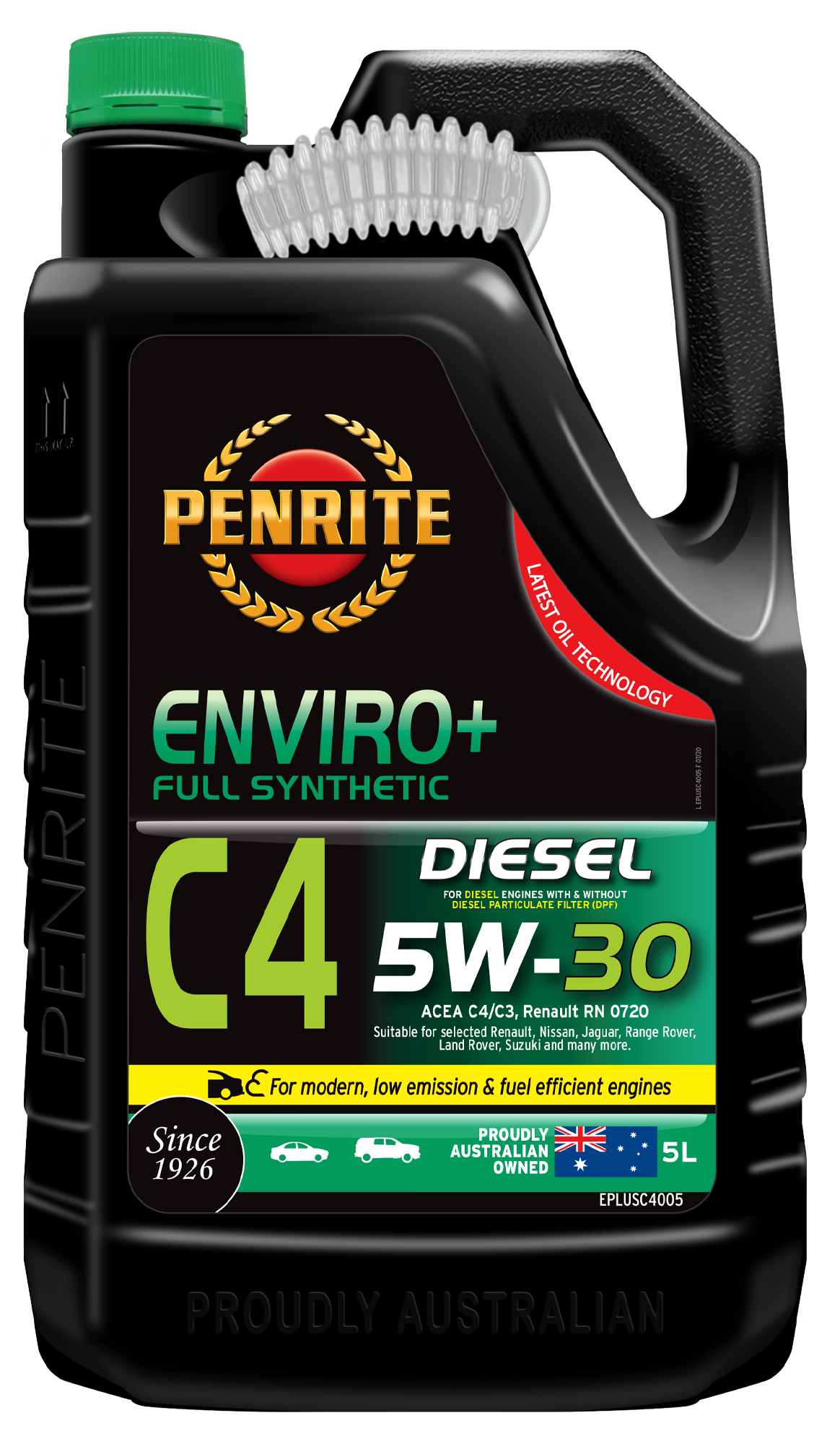 Моторное масло PENRITE ENVIRO+ C4 5W30 5 л