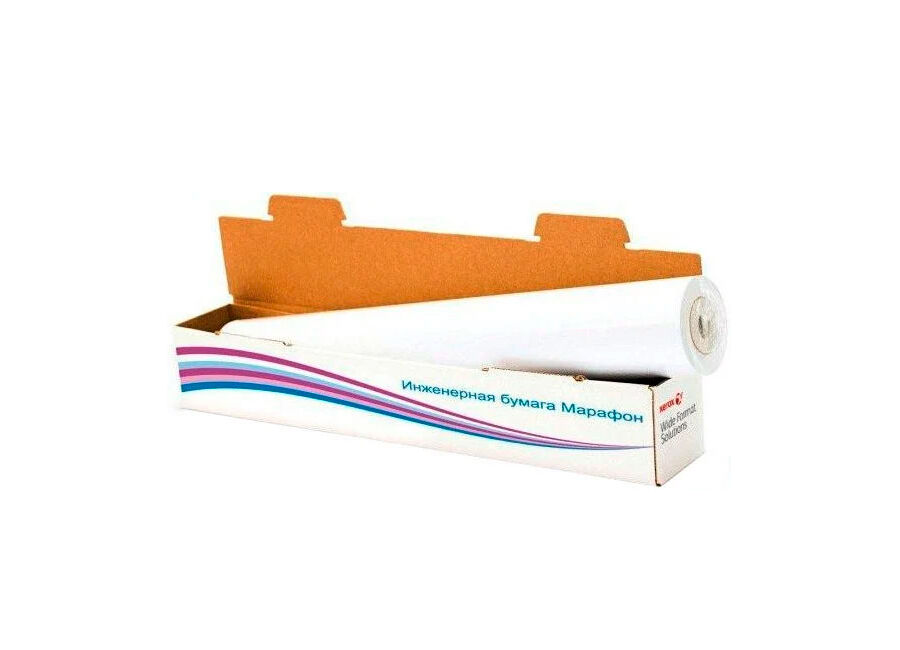 Рулонная инженерная бумага Xerox Marathon 75 г/м2, 0.42х150 мм, 76.2 мм (450L90237M)