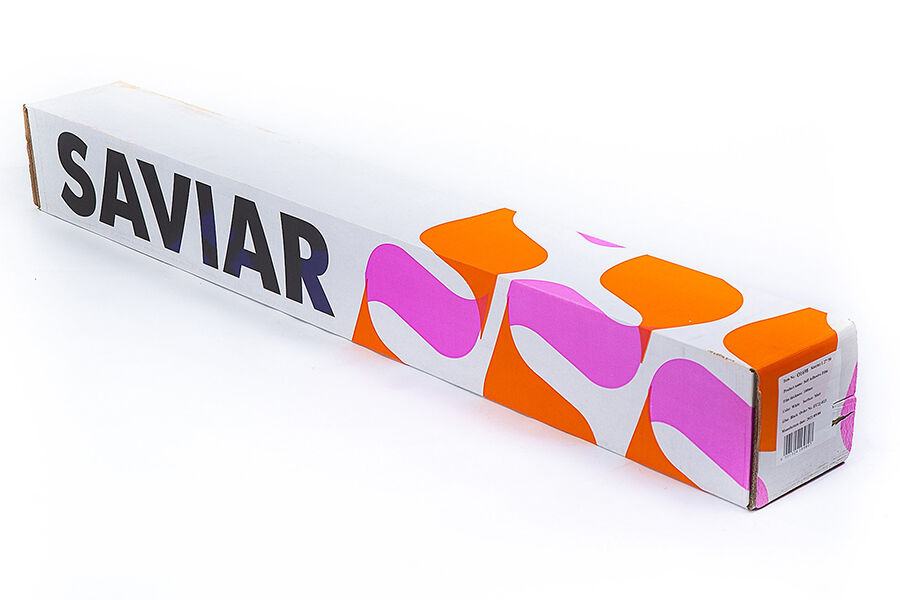 Рулонная пленка для печати Saviar с легкосъемным клеем 100 мк белая глянцевая, 1.37x50 м