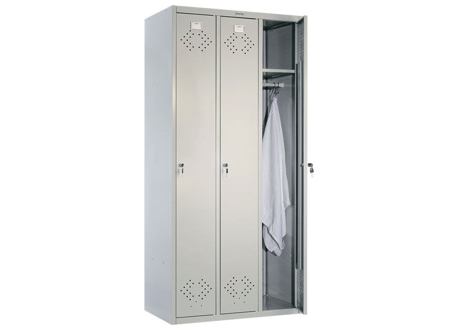 Металлический шкаф для одежды Практик LE (LS) 31