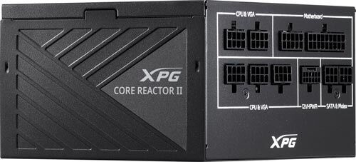 Блок питания XPG CORE REACTOR II 750 750W ATX3.0 GOLD (COREREACTORII750G-BKCEU)