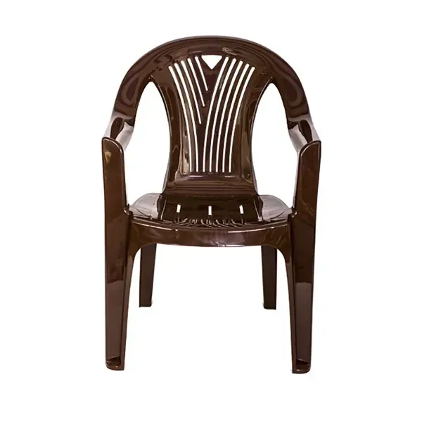 Кресло садовое Стандарт пластик Салют 64 см х 60 см х 83 см полипропилен коричневый СТАНДАРТ ПЛАСТИК 110-0012 Салют