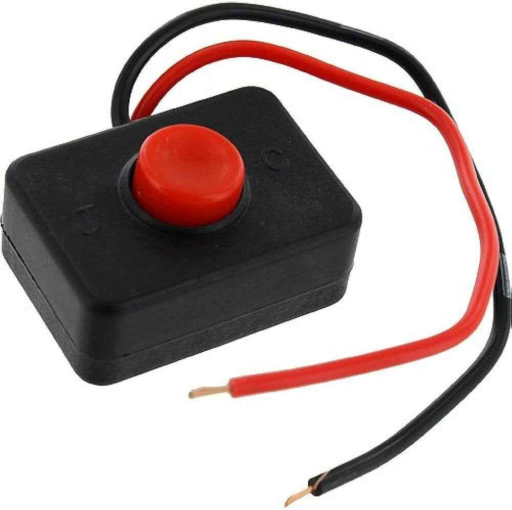 Кнопка ON/OFF на клейкой ленте с кабелем 2-конт.