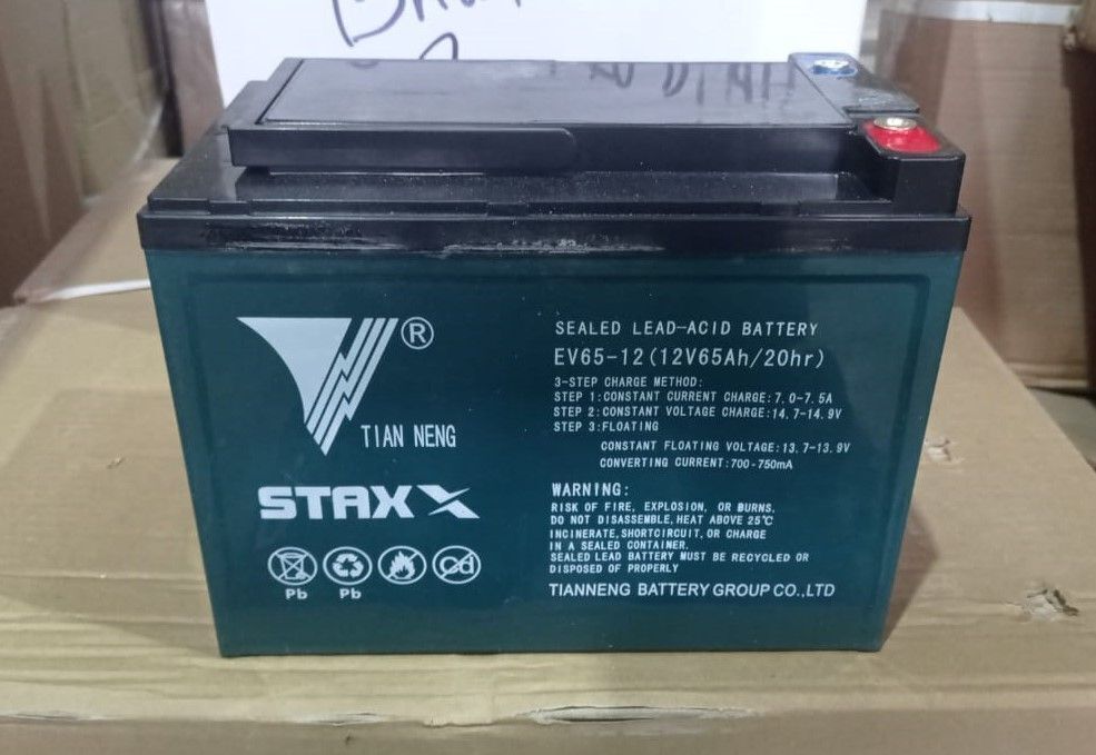 Аккумулятор для тележек WPT15-2 12 В/65 Ач гелевый (Gel battery)