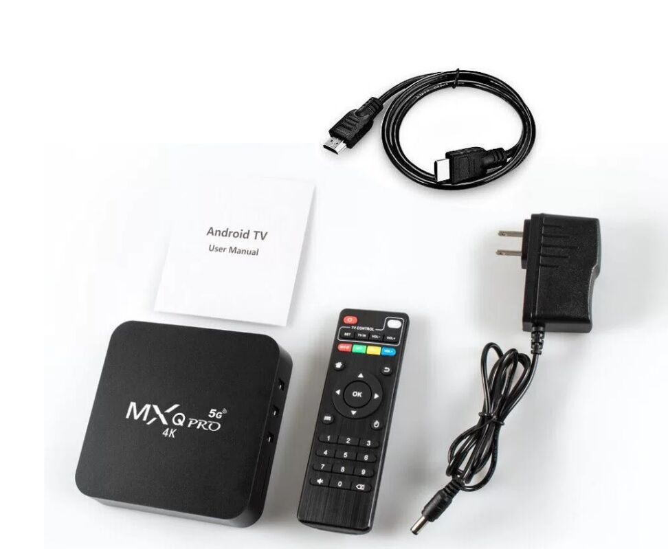 IP TV приставка MXQPro (CPU64Bit, Hevc H.265, Android 12.1, 8Гб, Flash 128Гб, Wi-Fi, 4K) 3