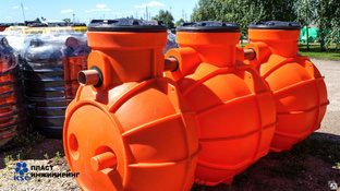 Автономная система канализации 2500 литров #1