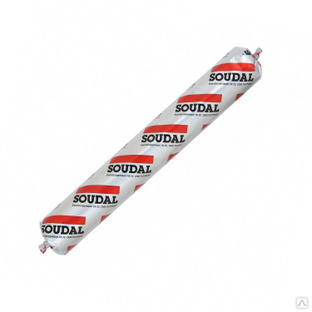 Герметик полиуретановый Soudaflex 40FC белый SOUDAL (600 мл) #1