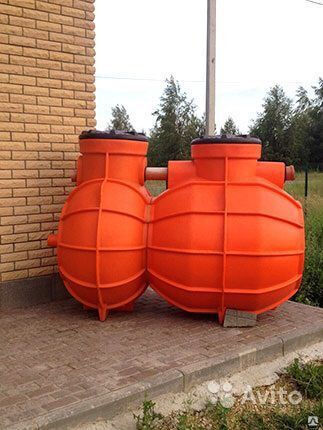 Септики 1500 литров накопительный для канализации