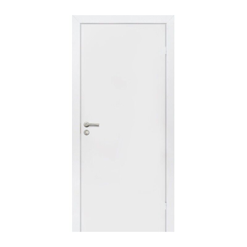 Дверь глухая 900*2000 Белое крашенное ГОСТ с замком Олови
