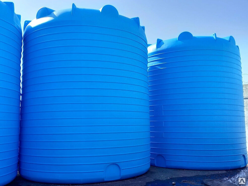 Бочки 20 м3 -20000 литров пластиковые для пожарного запаса воды 2