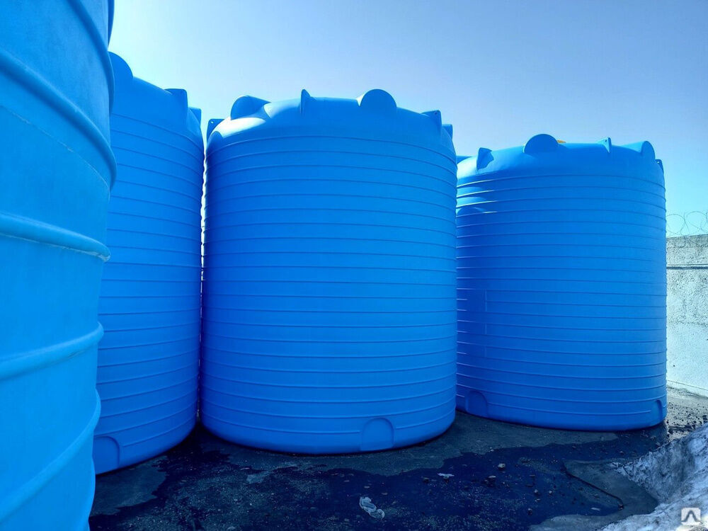 Бочки 20 м3 -20000 литров пластиковые для пожарного запаса воды 13