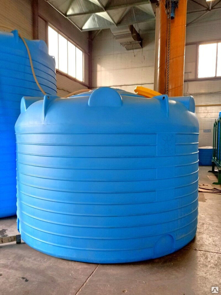 Бак пластиковый 15 куб.м -15000 литров для воды и топлива 5