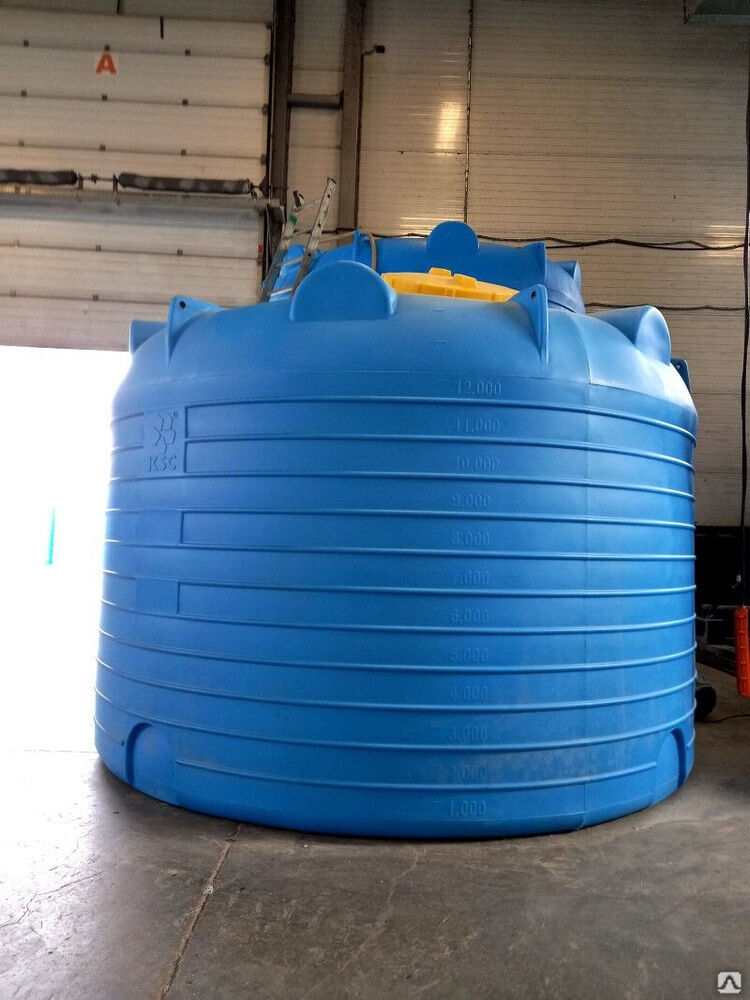 Бак пластиковый 15 куб.м -15000 литров для воды и топлива 7