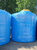 Бак пластиковый цилиндрический 10 куб.м -10000 литров для хранения и транспортировки #1