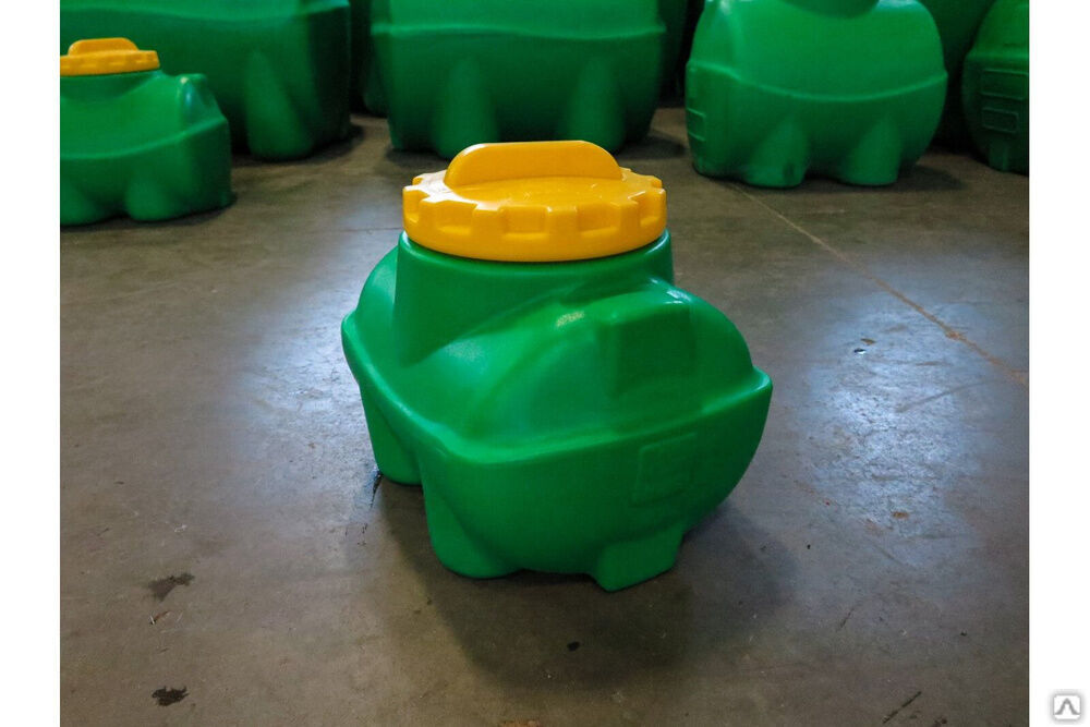 Резервуар пластиковый цилиндрический 50л для водоснабжения и полива. 5