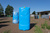 Пластиковый бак прямоугольный 750 л вертикальный для воды и топлива #6