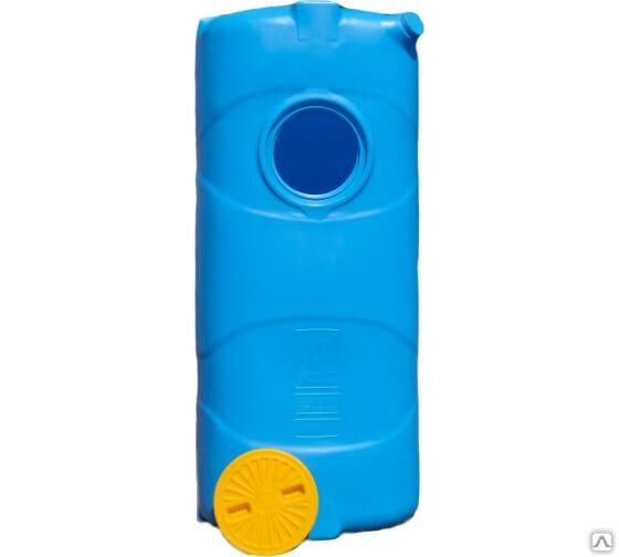 Пластиковый бак прямоугольный 750 л вертикальный для воды и топлива 23