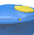 Бак пластиковый с съемной крышкой для бассейна 2000 литров #3