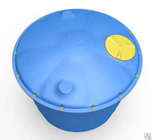 Бак пластиковый с съемной крышкой для бассейна 5000 литров #1
