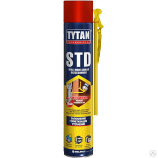 Монтажная пена бытовая Tytan Professional STD Эрго (750 мл) всесезонная от -10 