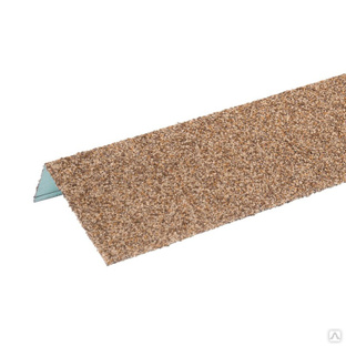 Фасадная плитка Hauberk наличник оконный песчаный 1250х100х50мм #1