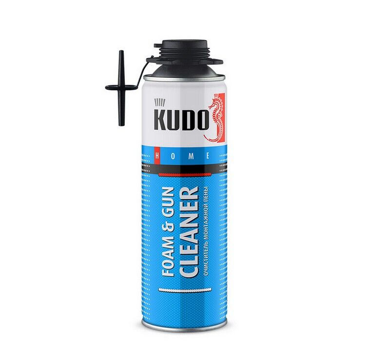 Очиститель монтажной пены Kudo Home Foam&Gun Cleaner, 650 мл