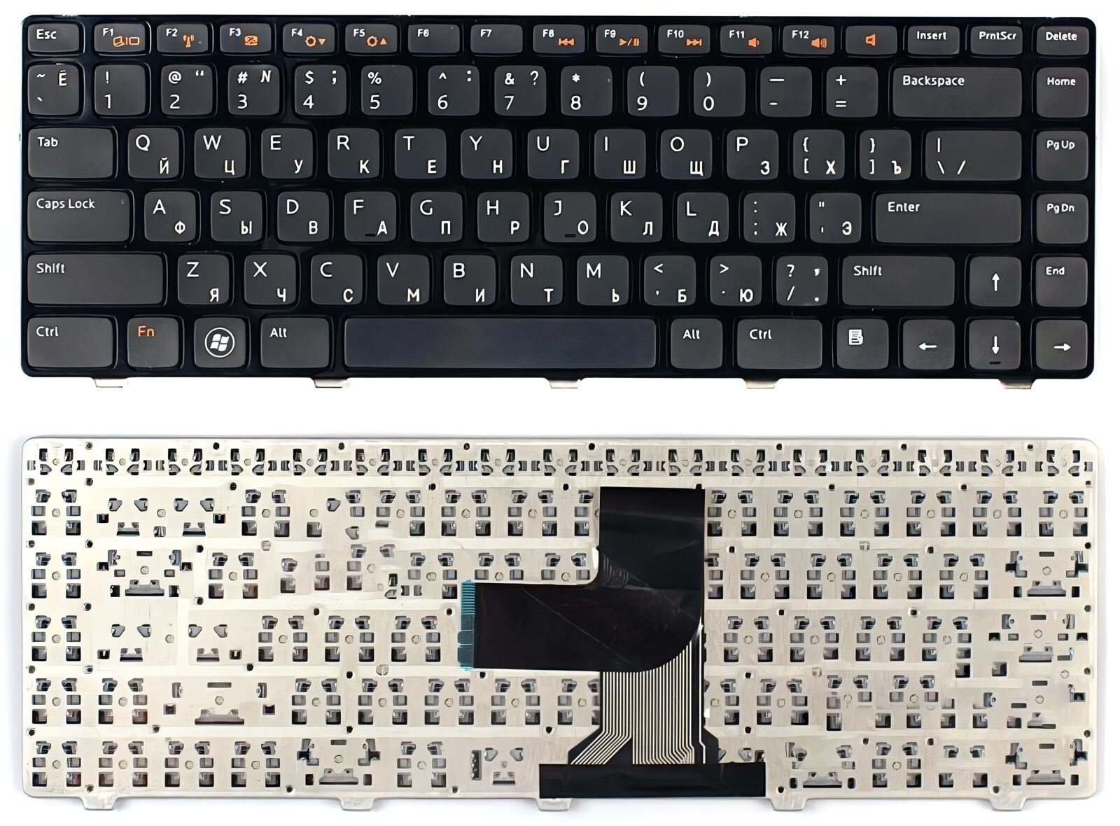 Клавиатура для ноутбука Dell N4110 M5050 N5040 p/n: NSK-DX0SW, NSK-DX0BQ, 9Z.N5XSW.00R, 032J3M