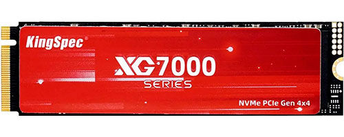 SSD накопитель KINGSPEC M.2 XG7000 512 Гб PCIe 4.0 (XG7000-512)