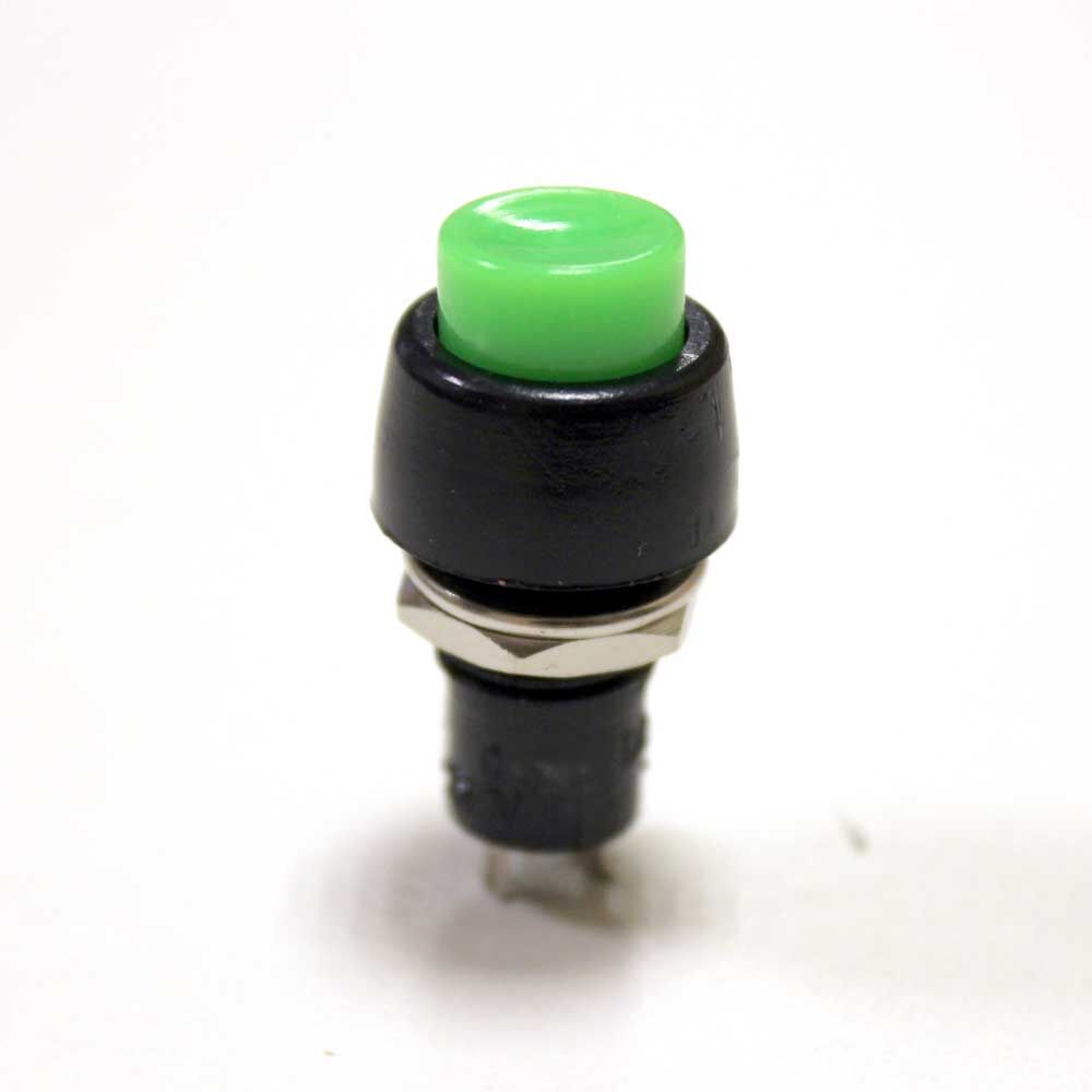 Кнопка с фиксацией круглая PBS-20A (DS-450) off-(on), 2 контакта, 1A, 250V (зелёный) 1